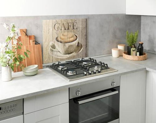 Wenko Glass Splashback Cafe Tempered Multicoloured 60 X 50 X 0.1 Cm