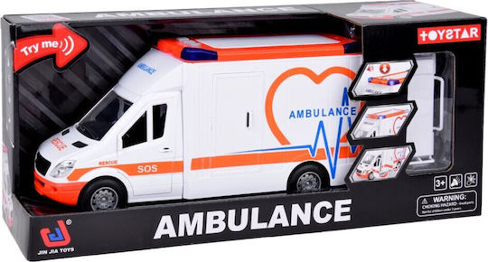 Jokomisiada Mașinuță Ambulanță pentru 3++ Ani ZA5217