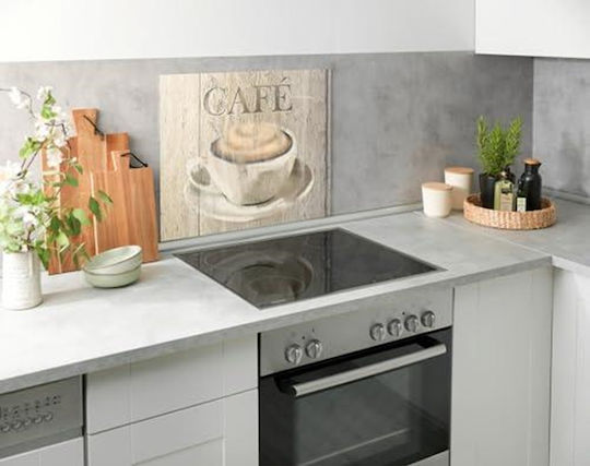 Wenko Glass Splashback Cafe Tempered Multicoloured 60 X 50 X 0.1 Cm