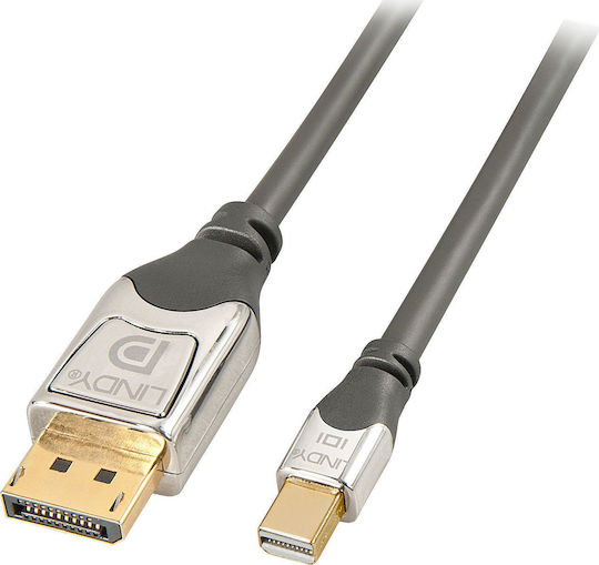 Lindy Cable DisplayPort male - mini DisplayPort male 3m Μαύρο (36313)