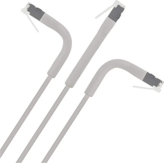 Intellinet F/FTP Cat.6a Ethernet Network Cable 1.5m Gray