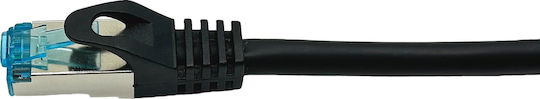 Equip S/FTP Cat.6a Gigabit Network Cable Ethernet 5m Black
