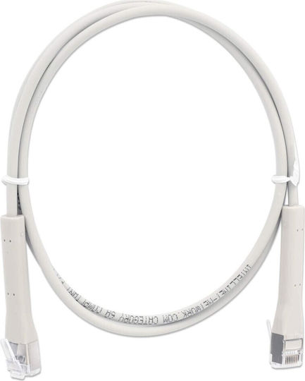 Intellinet F/FTP Cat.6a (Gigabit) Καλώδιο Δικτύου Ethernet 2m Γκρι