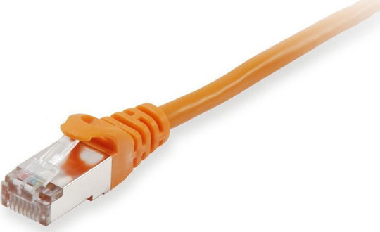 Equip S/FTP Cat.6 (Gigabit) Καλώδιο Δικτύου Ethernet 0.15m Πορτοκαλί