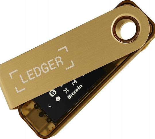 Ledger Nano S Plus Cryptocurrency Wallet Gold