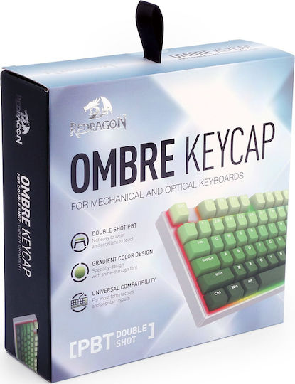 Redragon A140 Keycap Ombre Green