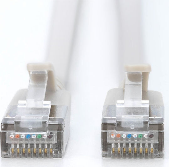 Digitus F/FTP Cat.6a Netzwerkkabel Ethernet 1,5m Grau