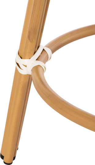Табуретка Бар За външна употреба Chino Bamboo Look 1бр 43x43x65см