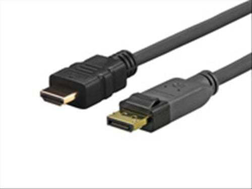 Vivolink Cable DisplayPort male - HDMI male Μαύρο (PRODPHDMI7.5)