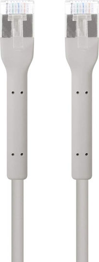 Intellinet F/FTP Cat.6a (Gigabit) Καλώδιο Δικτύου Ethernet 0.5m Γκρι