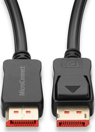Microconnect Cable DisplayPort male - DisplayPort male 1m Black (MC-DP-MMG-100V1.4)