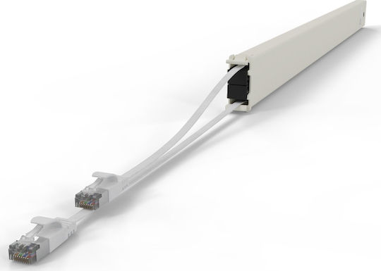 Patchbox U/FTP (STP) Cat.6a Ethernet Network Cable 2.5m White 1pcs