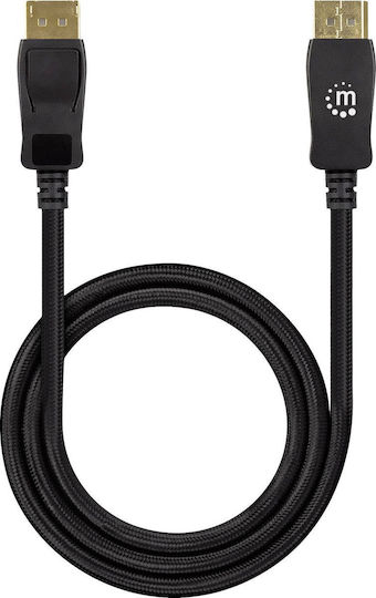 Manhattan Cable DisplayPort male - DisplayPort male 1m Black (353595)