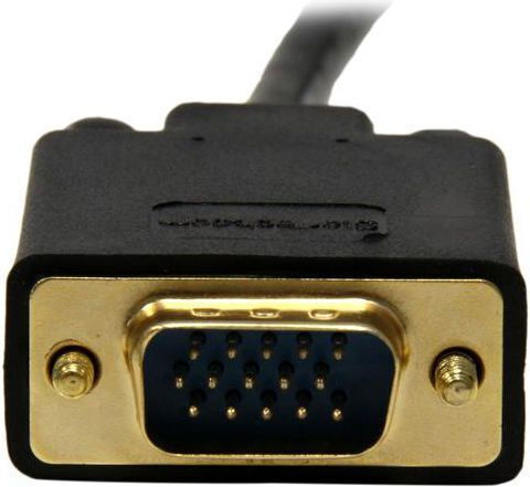 StarTech Кабел mini DisplayPort мъжки - VGA мъжки 3м Черен (MDP2VGAMM10B)