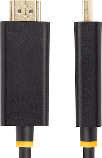 StarTech Cable DisplayPort male - HDMI male 3m Μαύρο (10F-DP-HDMI-4K60-HDR)