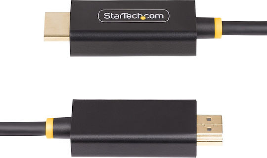 StarTech Cable DisplayPort male - HDMI male 3m Μαύρο (10F-DP-HDMI-4K60-HDR)