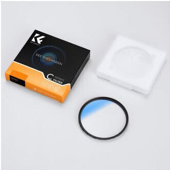 K&F Concept Slim UV HD Lens Filter Diameter 58mm with MC Coating Multi-Coated for Camera Lenses