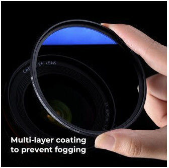 K&F Concept Slim UV HD Lens Filter Diameter 58mm with MC Coating Multi-Coated for Camera Lenses