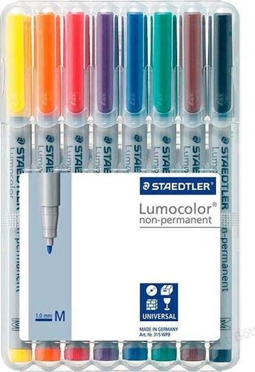 Staedtler 315 Wp8 Marker 1 Stk Schwarz Blau Braun Grün Orange Rot Lila Gelb