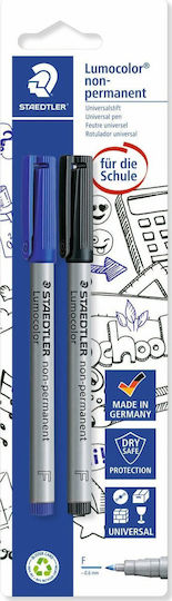 Marker Staedtler Lumocolor 316 2 Bucăți Negru Albastru