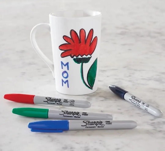 Sharpie Marker Fine Round Tip 32+4 Offer Pack