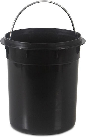 Andrea House Metallic Bathroom Basket 3lt Black