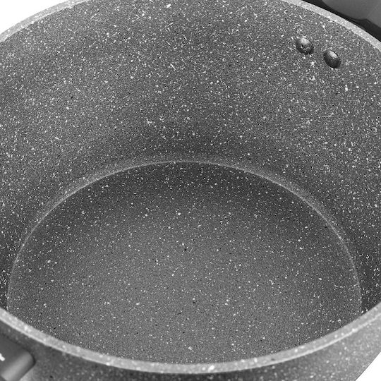 Florina Lava Stone Deep Pot made of Aluminum 1.2L / 16cm