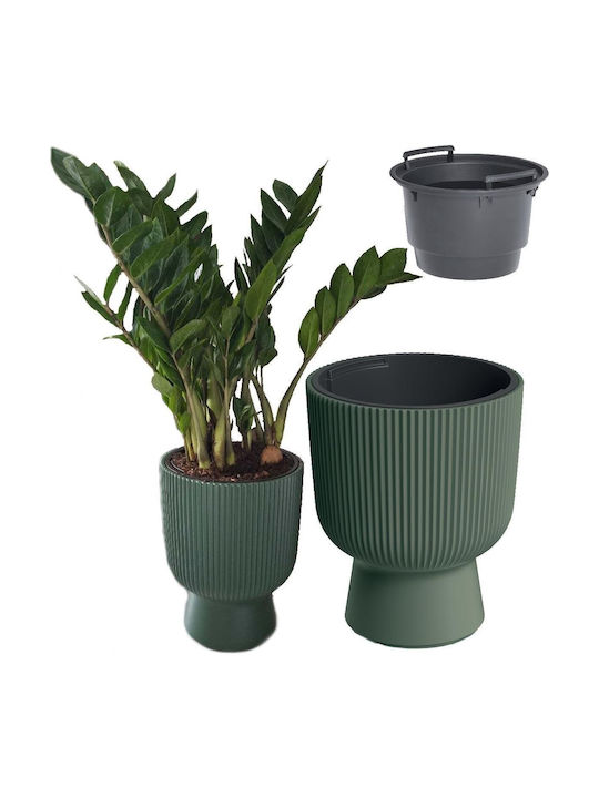 Prosperplast Übertopf Grün 30x30εκ.