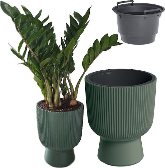 Prosperplast Planter Green 30x30cm.