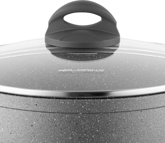 Florina Lava Stone Deep Pot made of Aluminum 1.2L / 16cm
