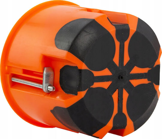 PAWBOL Elektrisches Gehäuse für Gipskarton in Orange Farbe