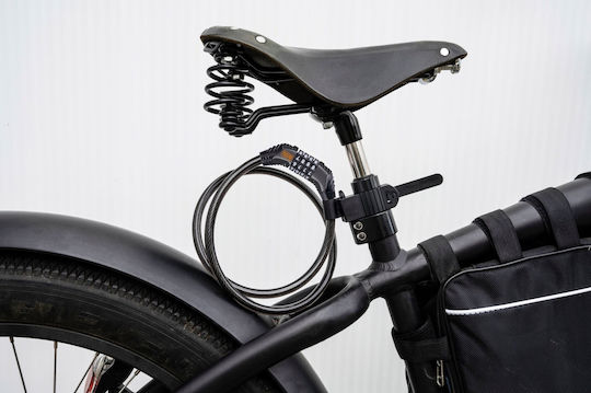 Lacăt pentru bicicletă cu cod 10x1800mm Base Black&Decker