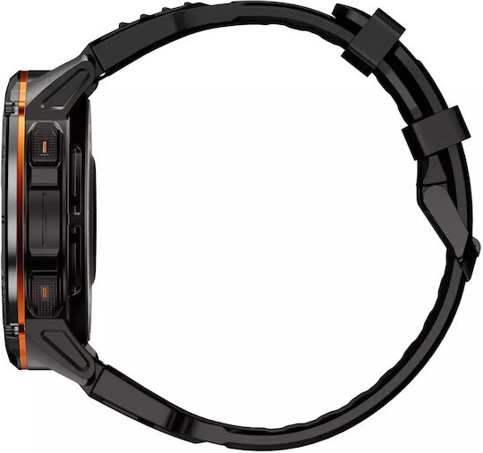 MaxCom FW111 Titan Chronos 54mm Rezistent la apă Smartwatch (Negru)
