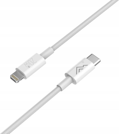 Montis USB-A to Lightning Cable 20W Λευκό 1m (6480391)