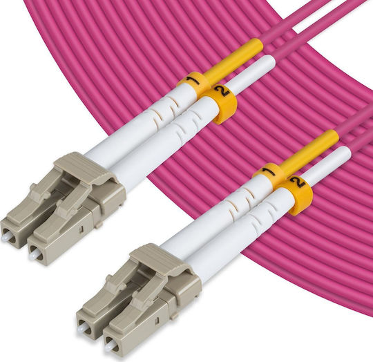 Microconnect Καλώδιο Οπτικής Ίνας LC/UPC-LC/UPC 30m Μωβ