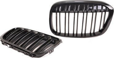 Mtuning Sport Single Gloss Black Grille BMW X1 F48 Pre-Facelift 2015-2019