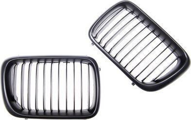 Mtuning Sport Grille Single Slat Matt Black BMW 3 E36 Compact Facelift 1996-1999
