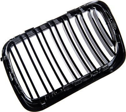 Mtuning Σπορ Μάσκα Διπλά Πτερύγια Gloss Black Bmw 3 E36 Compact Facelift 1996-1999