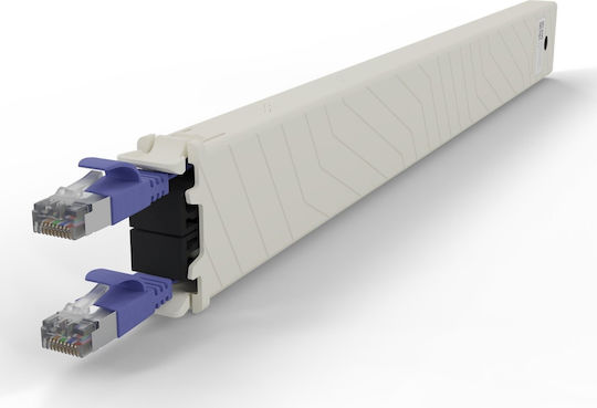 Patchbox U/FTP (STP) Cat.6a (Gigabit) Καλώδιο Δικτύου Ethernet 0.8m Μωβ