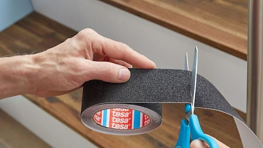 Tesa Self-Adhesive Grip Tape Black 25mmx5m 1pcs