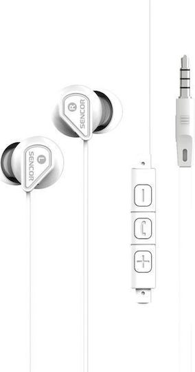 Sencor Ohrhörer In Ear Weiß SEP 172 VCM