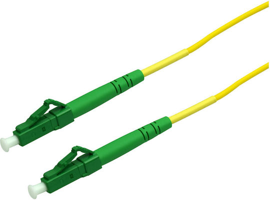 Equip Кабел Оптично Влакно LC/APC-LC/APC 30м Жълт