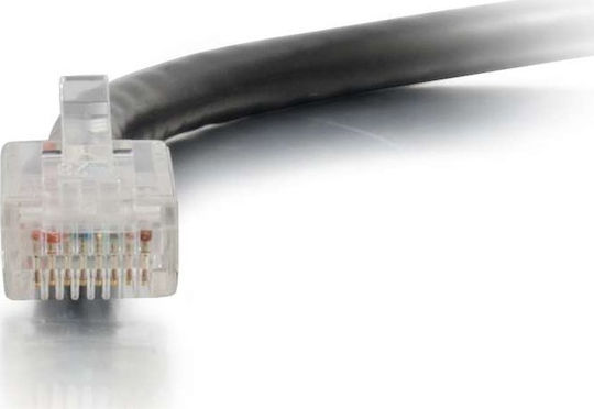 C2G U/UTP Cat.5e (Gigabit) Καλώδιο Δικτύου Ethernet 1m Μαύρο