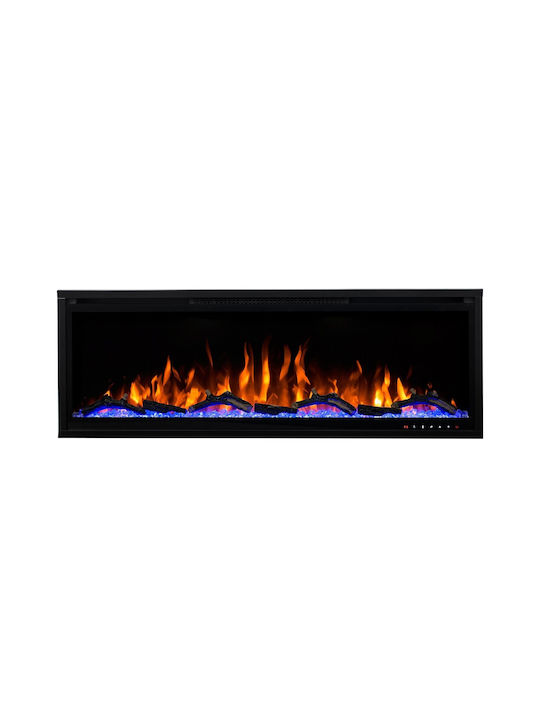 Hitense Wandmontiert Elektrischer Kamin 1600W 213x14cm Gray