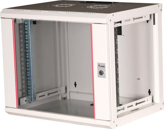 Equip Server-Schrank 19" 09HE 600x450mm Glastür Grau