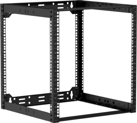 Caymon Opr506a/b Frame Rack Cabinet 19” Soil Adjustment From 500 To 700 Mm 6u Black