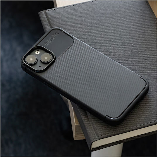 Nexeri Umschlag Rückseite Silikon Schwarz (Samsung Galaxy Xcover 7)