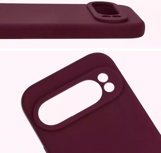 Bizon Soft Back Cover Tempered Glass Μωβ (OnePlus 9 Pro)