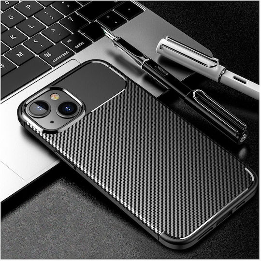 Nexeri Umschlag Rückseite Silikon Schwarz (Samsung Galaxy Xcover 7)