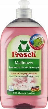 Detergent de vase concentrat Frosch cu aromă de zmeură 500 ml
